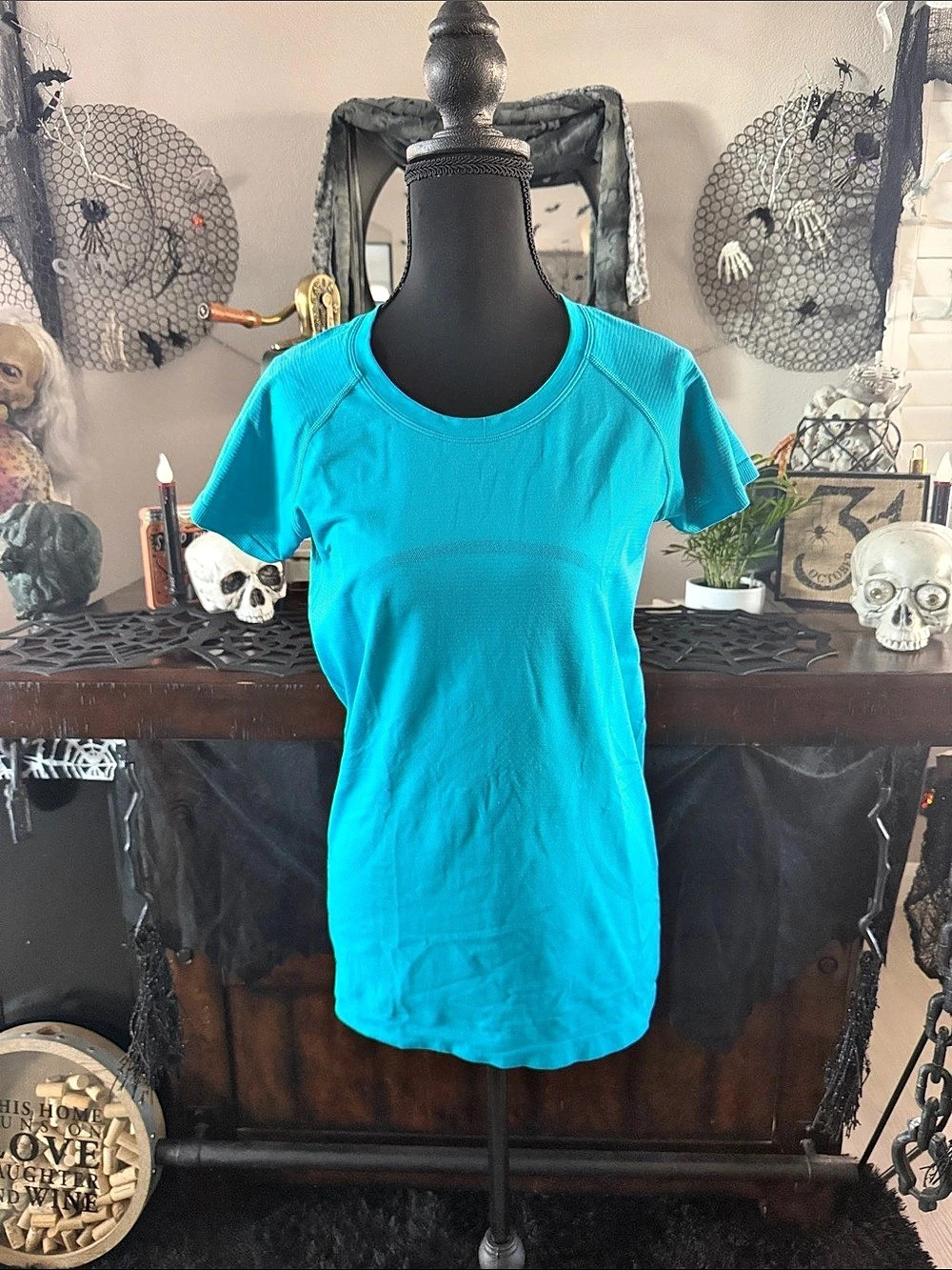 lululemon Swiftly Tech Short Sleeve Shirt 2.0 Blue Size 8